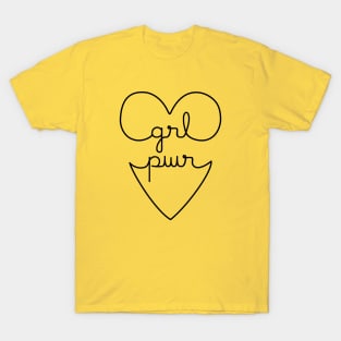 Girl Power Grlpwr Grl Pwr T-Shirt